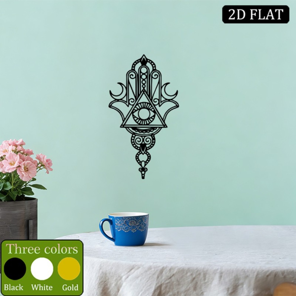 Art & Craft Hari Raya - CIFBUY Iron Wall Art Hamsa Evil
