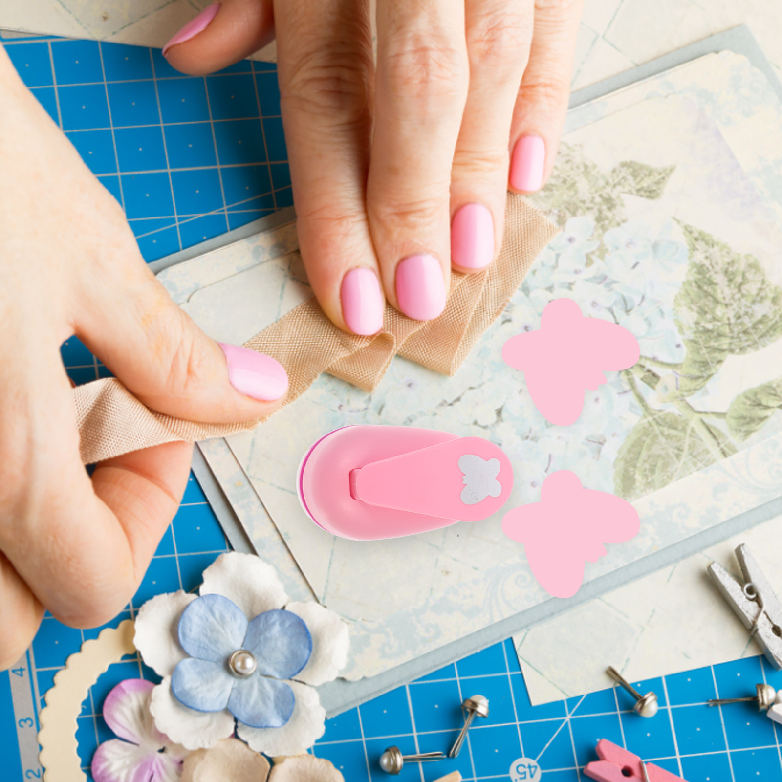 Art And Craft Photos - Lightweight Portable Paper Punch for DIY