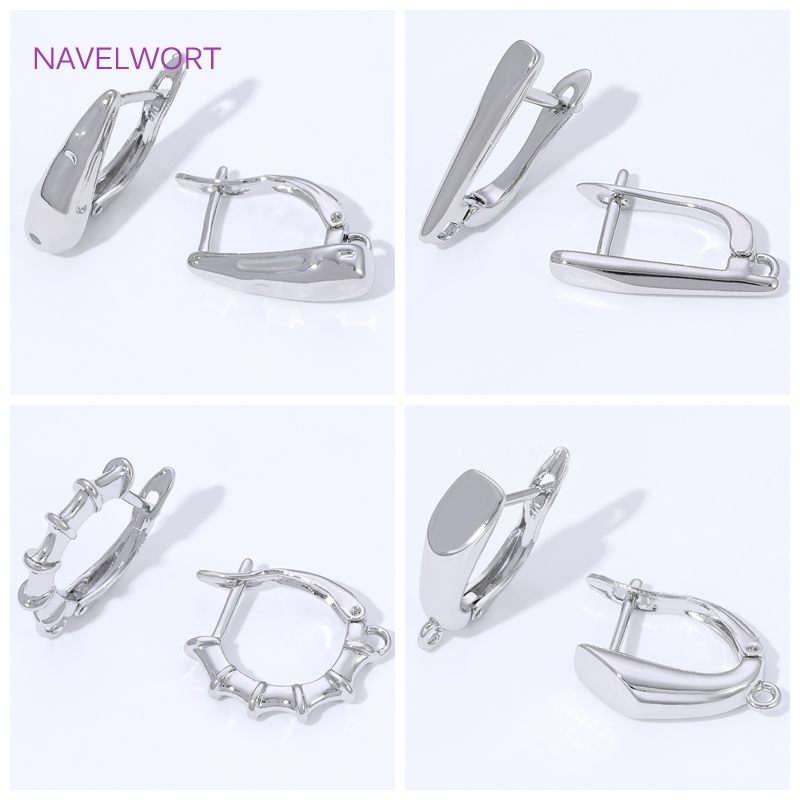 Art Craft Diy - 18K Gold Plated Smooth Earring Hooks