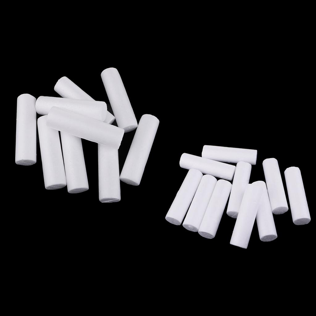 Art Craft For Christmas - Modeling Polystyrene Foam Balls Cylinder Shape