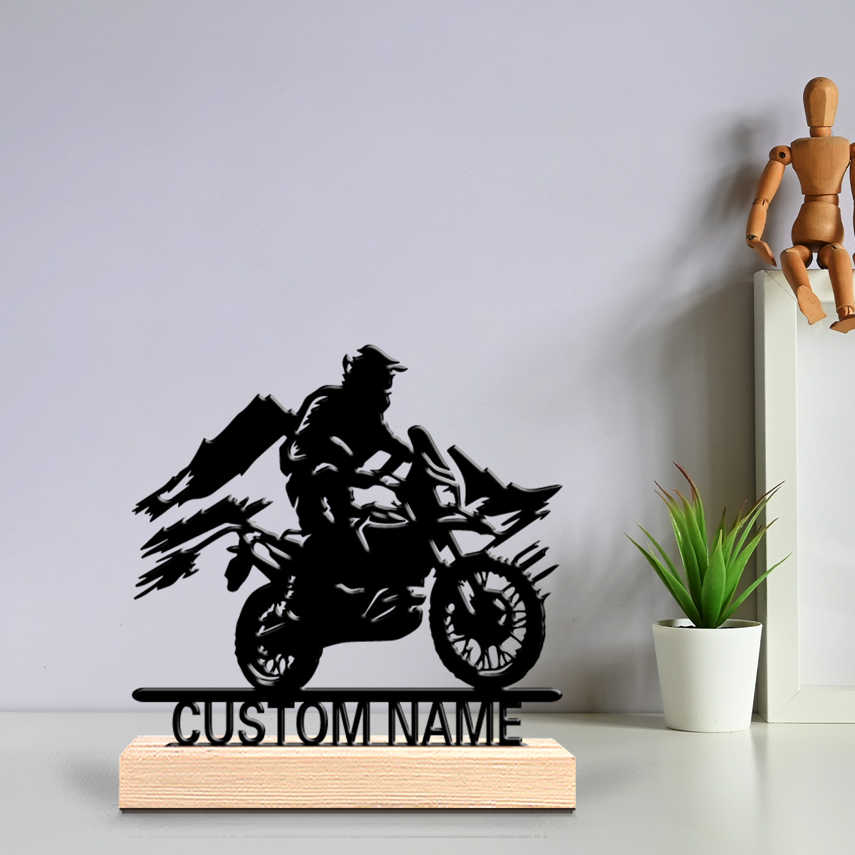 Art Craft Names - 1pc Creative Motorbike Kid Custom Name