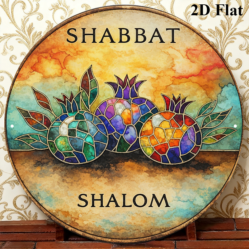 Art & Craft Hari Raya - CIFBUY Vintage Aluminum Wall Art Waterproof
