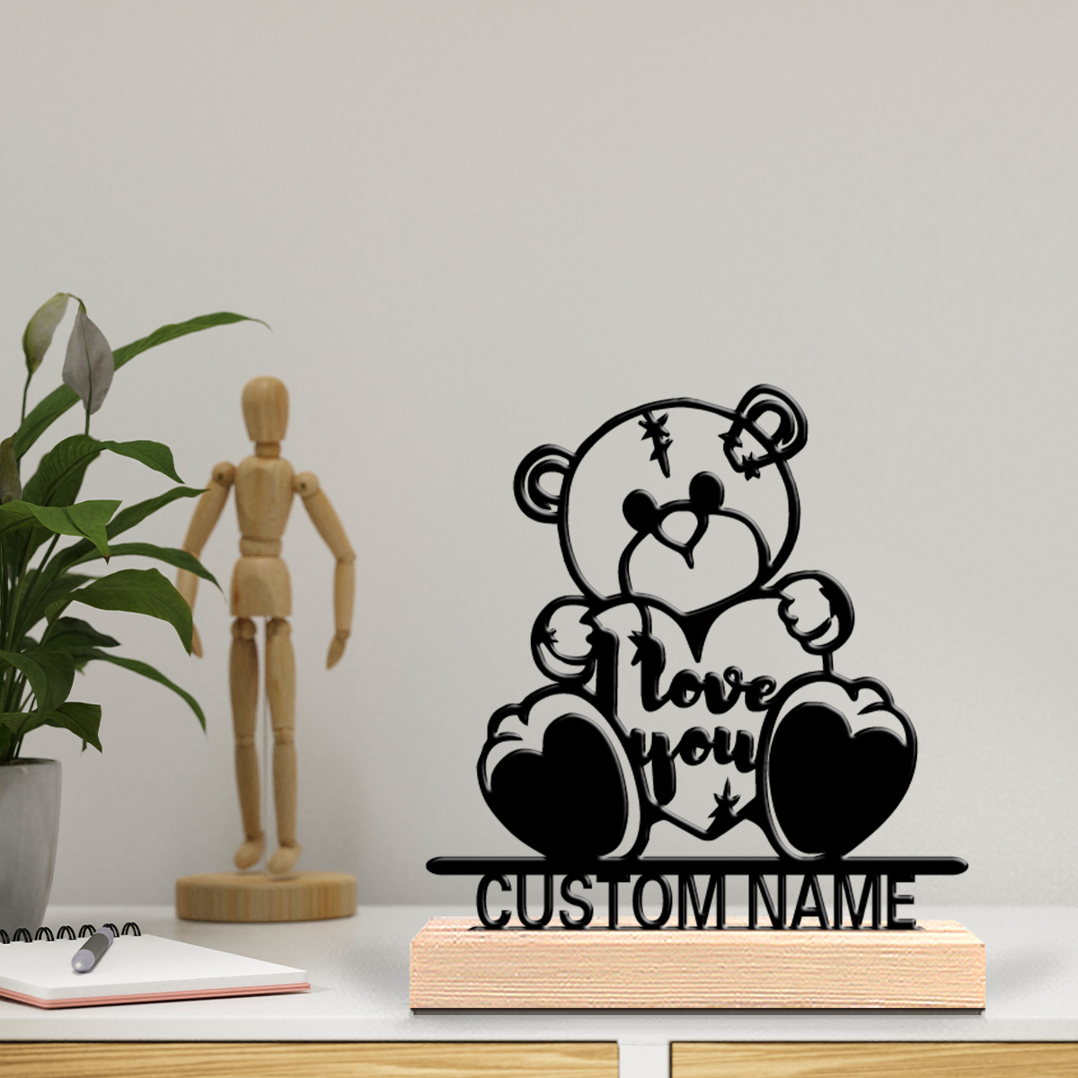 Art Craft Names - 1pc Fashion love toy Custom Name