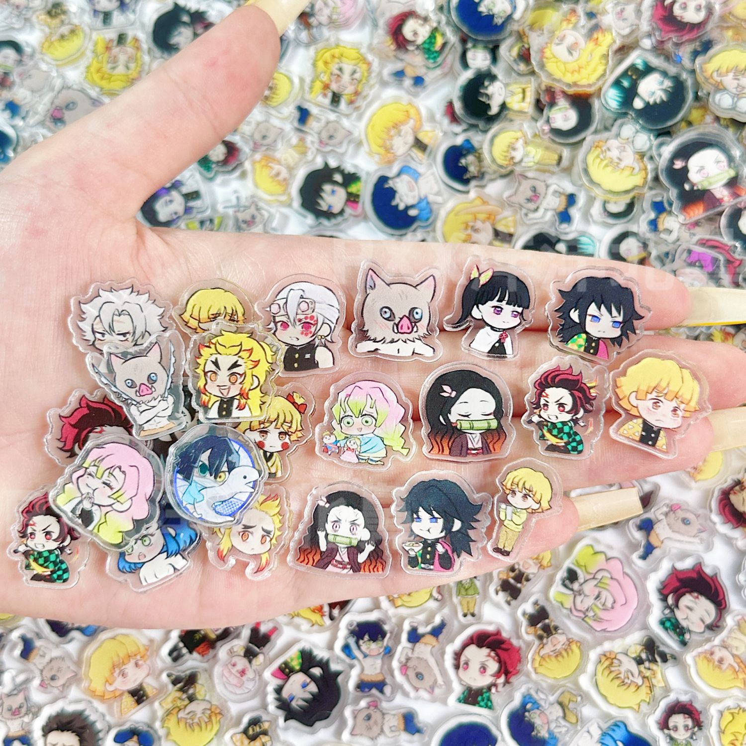50/100Pcs 1/2cm Mini Demon Sla - Art Craft Material recension och pris