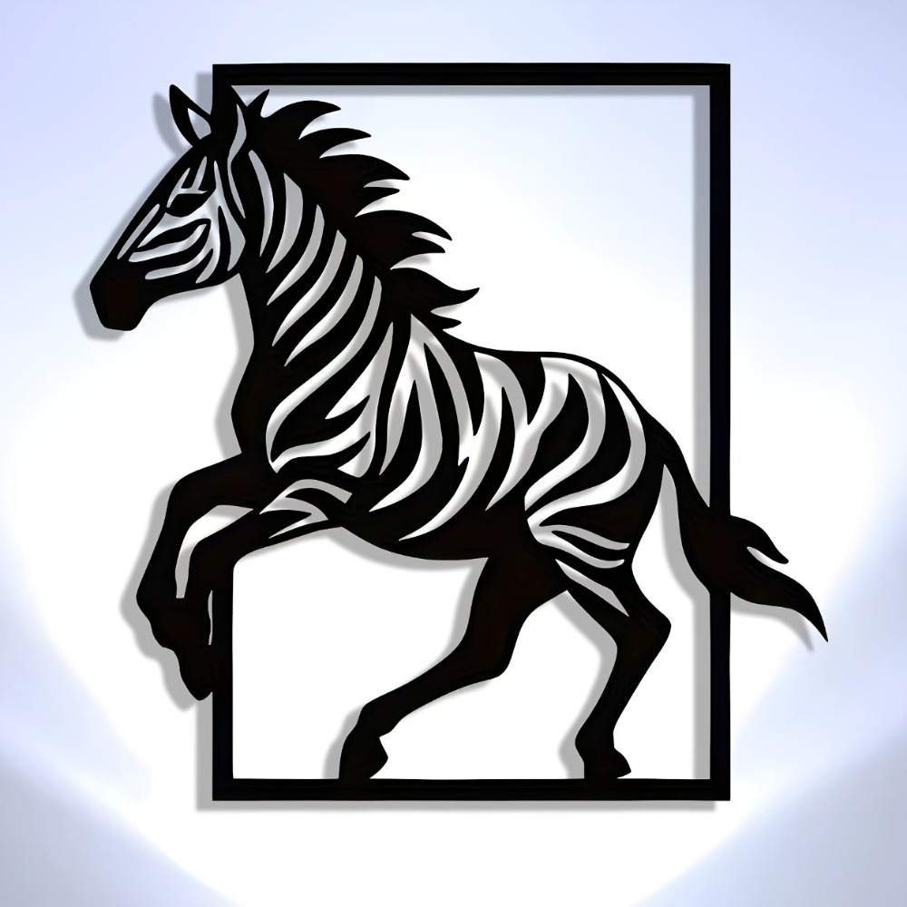 CIFBUY Metal Wall Art Elegant  - Art Craft Zebra recension och pris