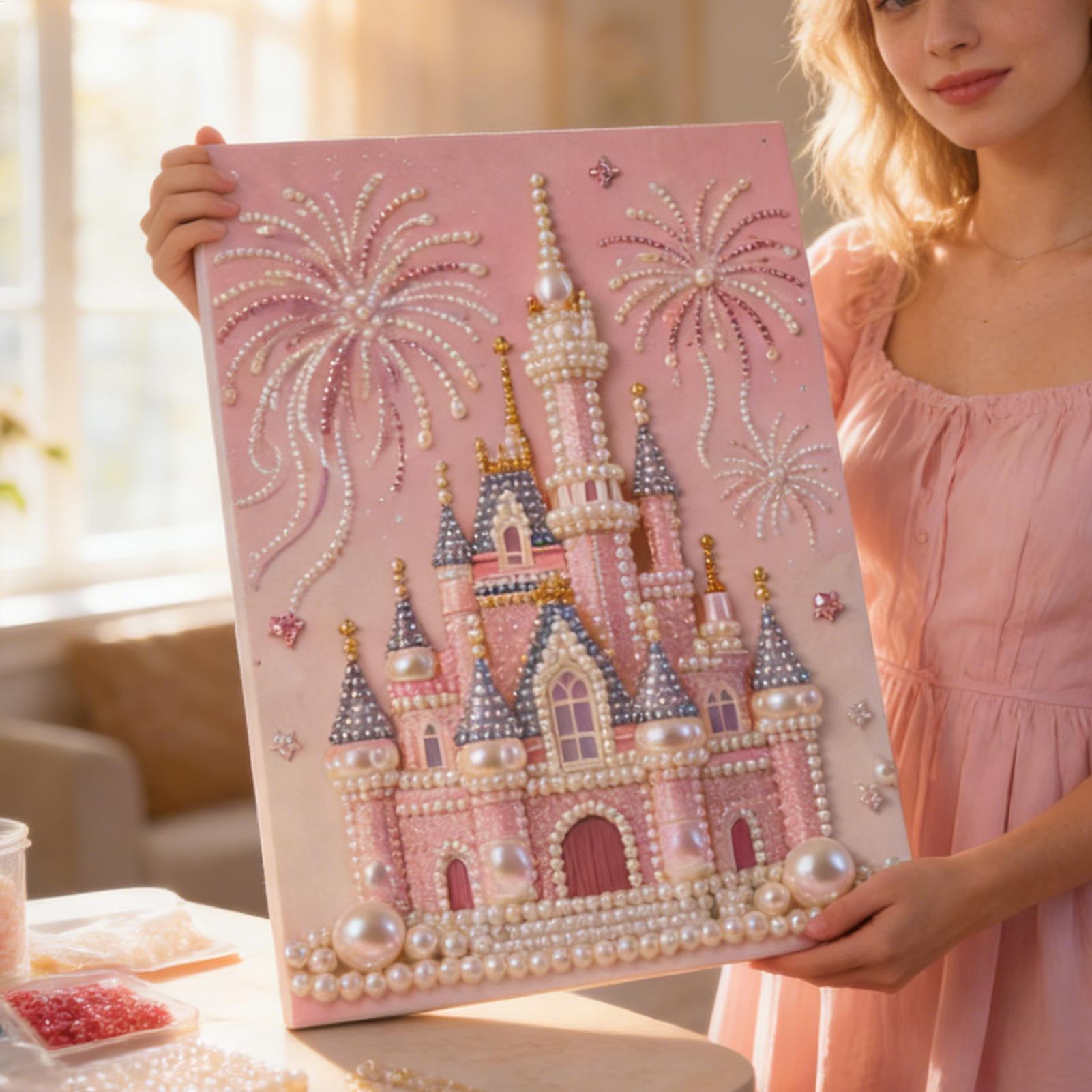 DIY Pearl Painting Kit Beaded  - Art Craft Kits For Adults recension och pris