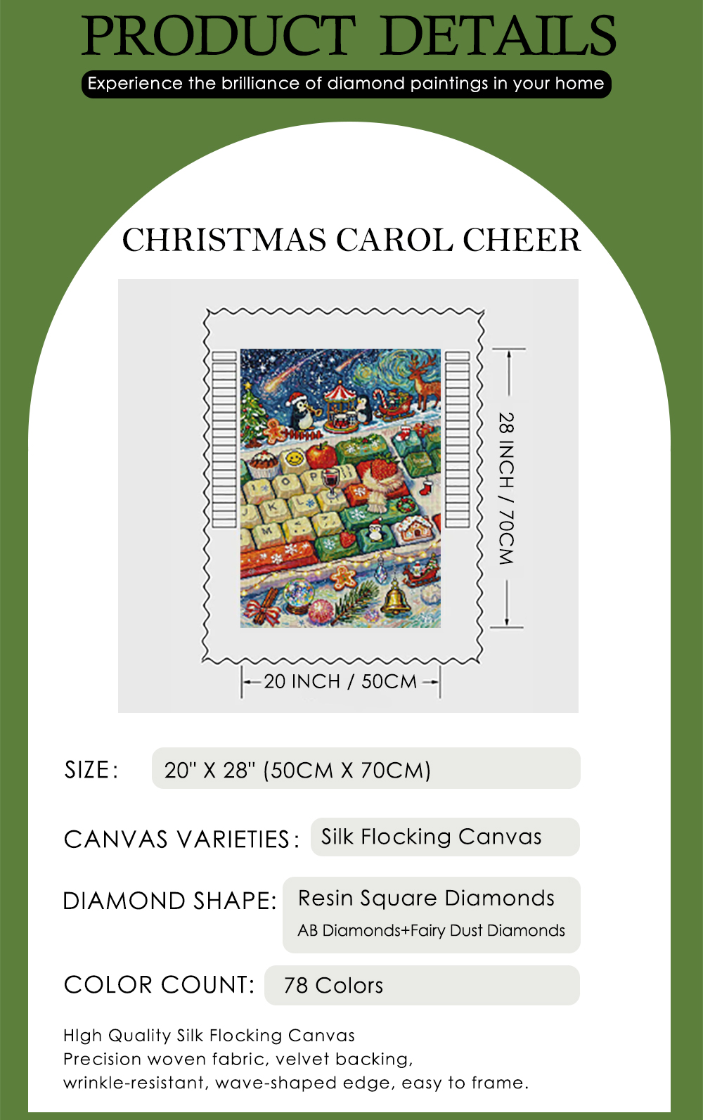 Forever Young 5D DIY Diamond P - Art Craft For Christmas recension och pris