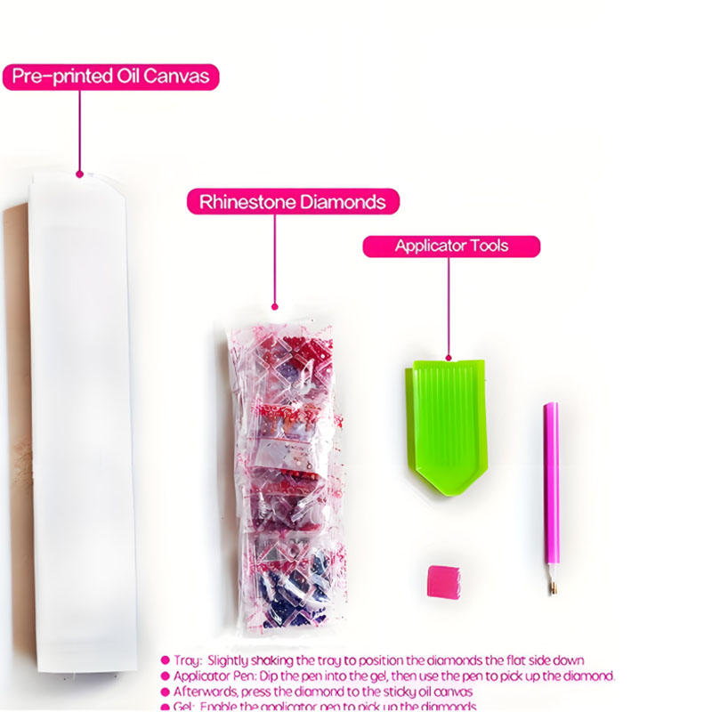 Warrior and Flower Pattern Dia - Art Craft Kits For Adults recension och pris