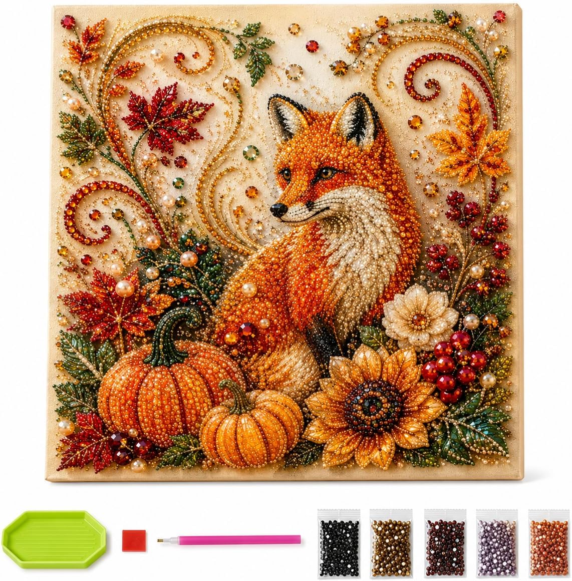 Autumn Diamond Pearl Painting  - Art Craft Kits For Adults recension och pris
