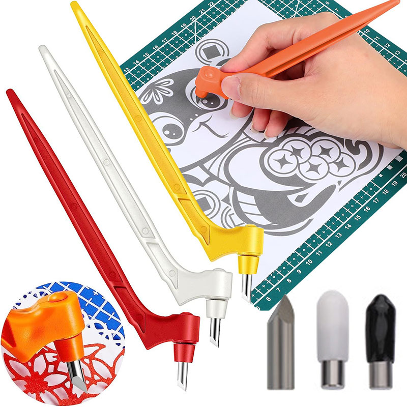 360˚ Rotating Paper Art Cuttin - Art Craft Knife recension och pris