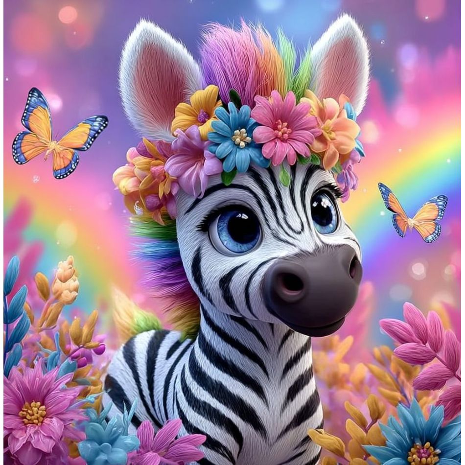 CHENISTORY Zebra 5d Diamond Pa - Art Craft Zebra recension och pris