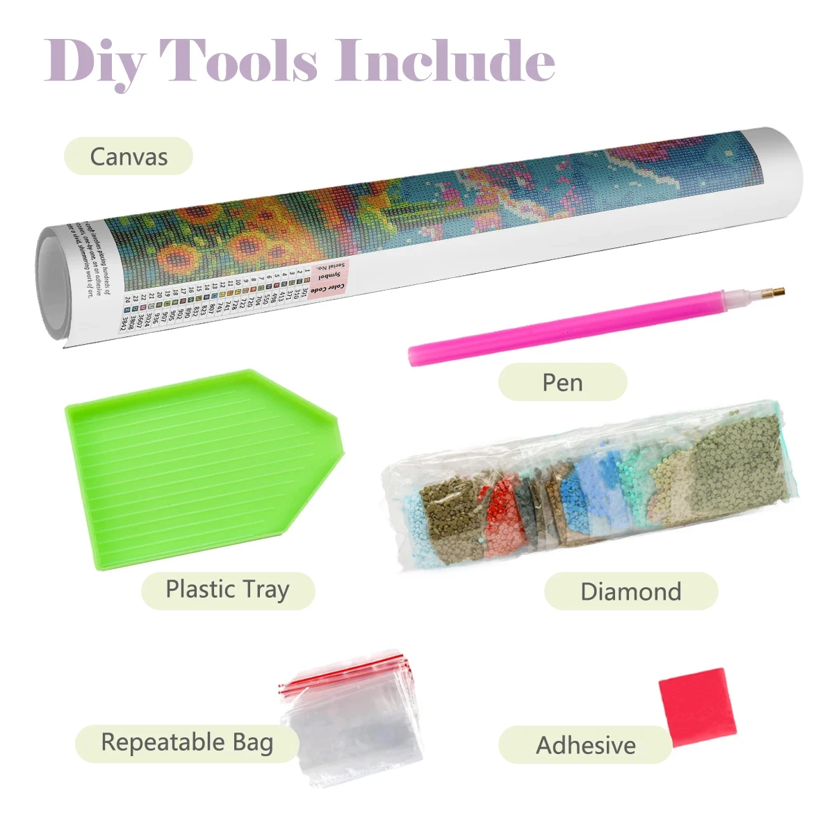 5D DIY Diamond Painting Kit Co - Art And Craft Sunglasses recension och pris