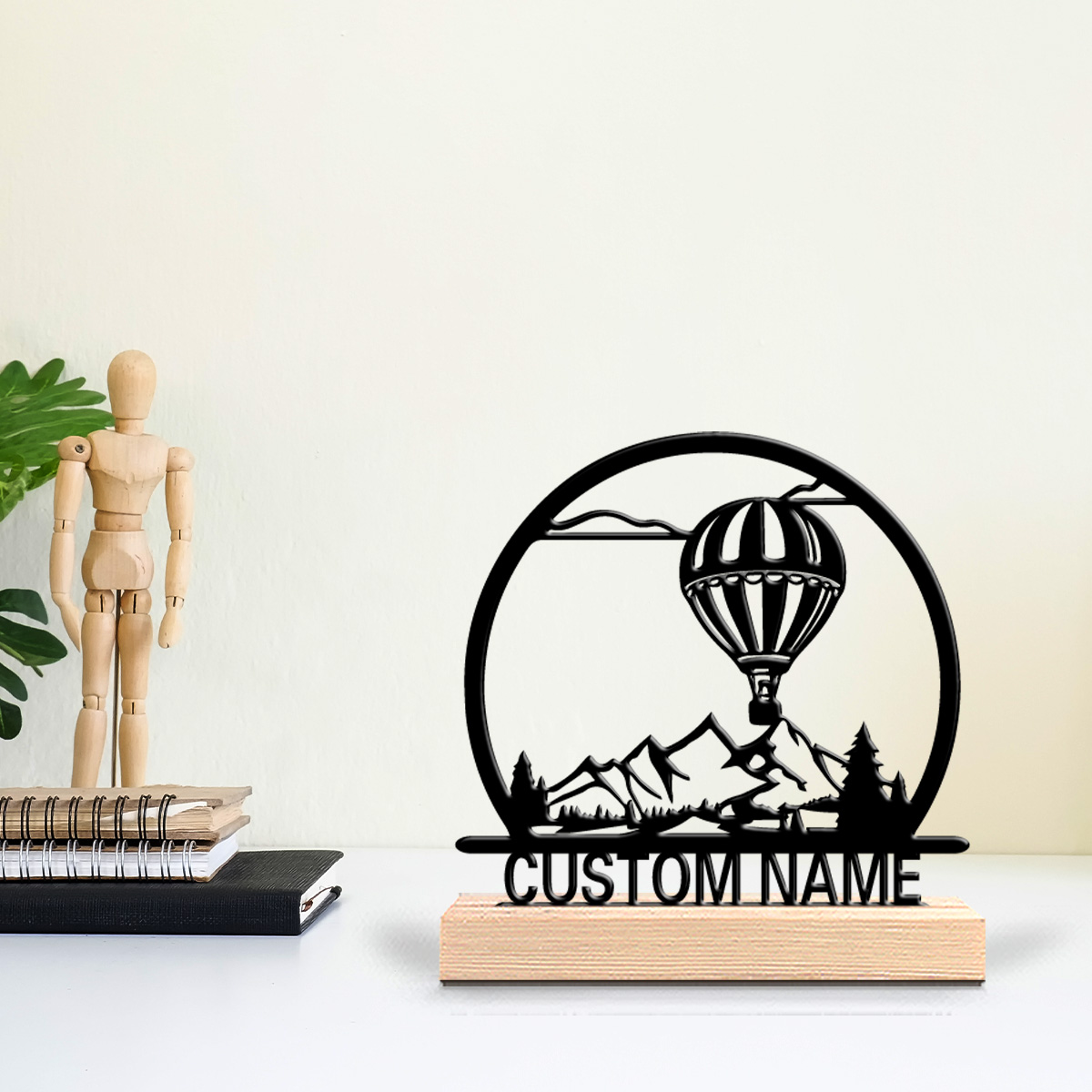 1pc Hot air balloon Customized - Art Craft Material recension och pris