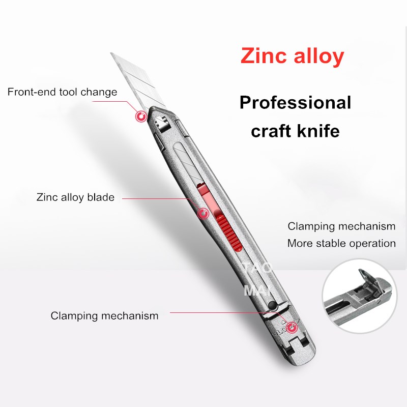 Zinc Alloy Utility Knife Leath - Art Craft Knife recension och pris