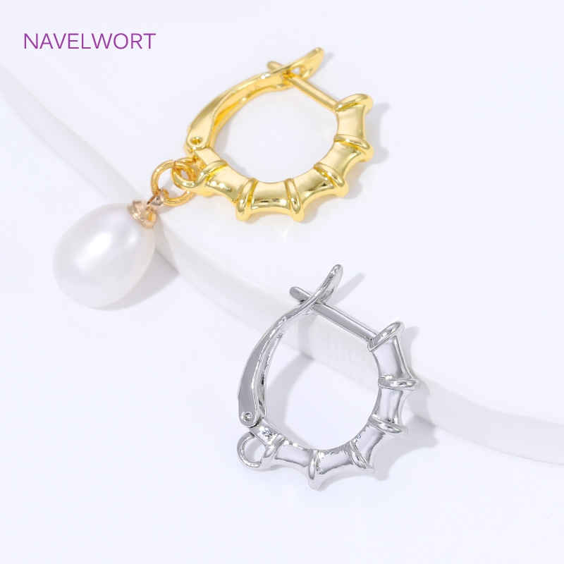 18K Gold Plated Smooth Earring - Art Craft Diy recension och pris
