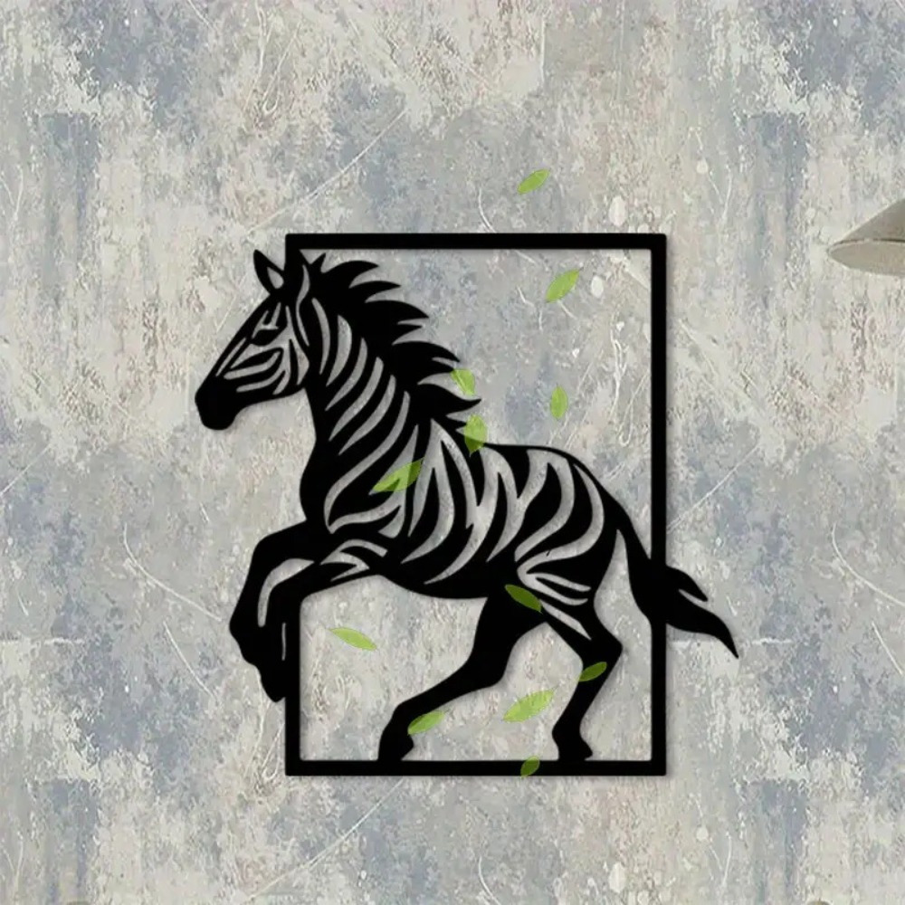 CIFBUY Metal Wall Art Zebra Ir - Art Craft Zebra recension och pris