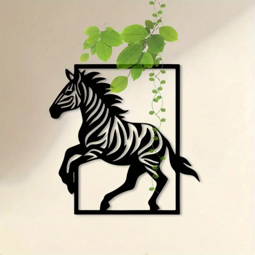 CIFBUY Metal Wall Art Zebra Ir - Art Craft Zebra recension och pris