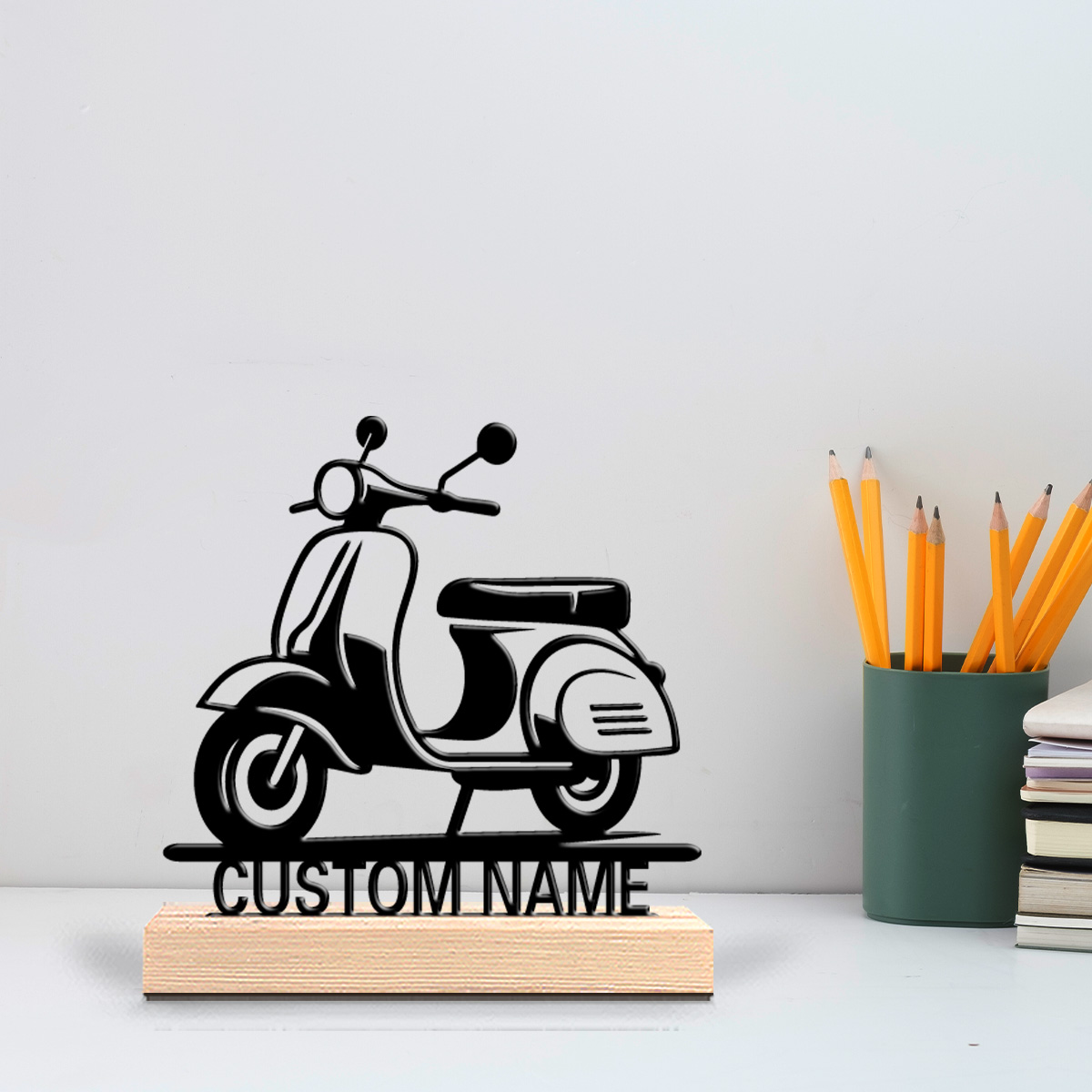 1pc Modern electric bike Custo - Art Craft Names recension och pris
