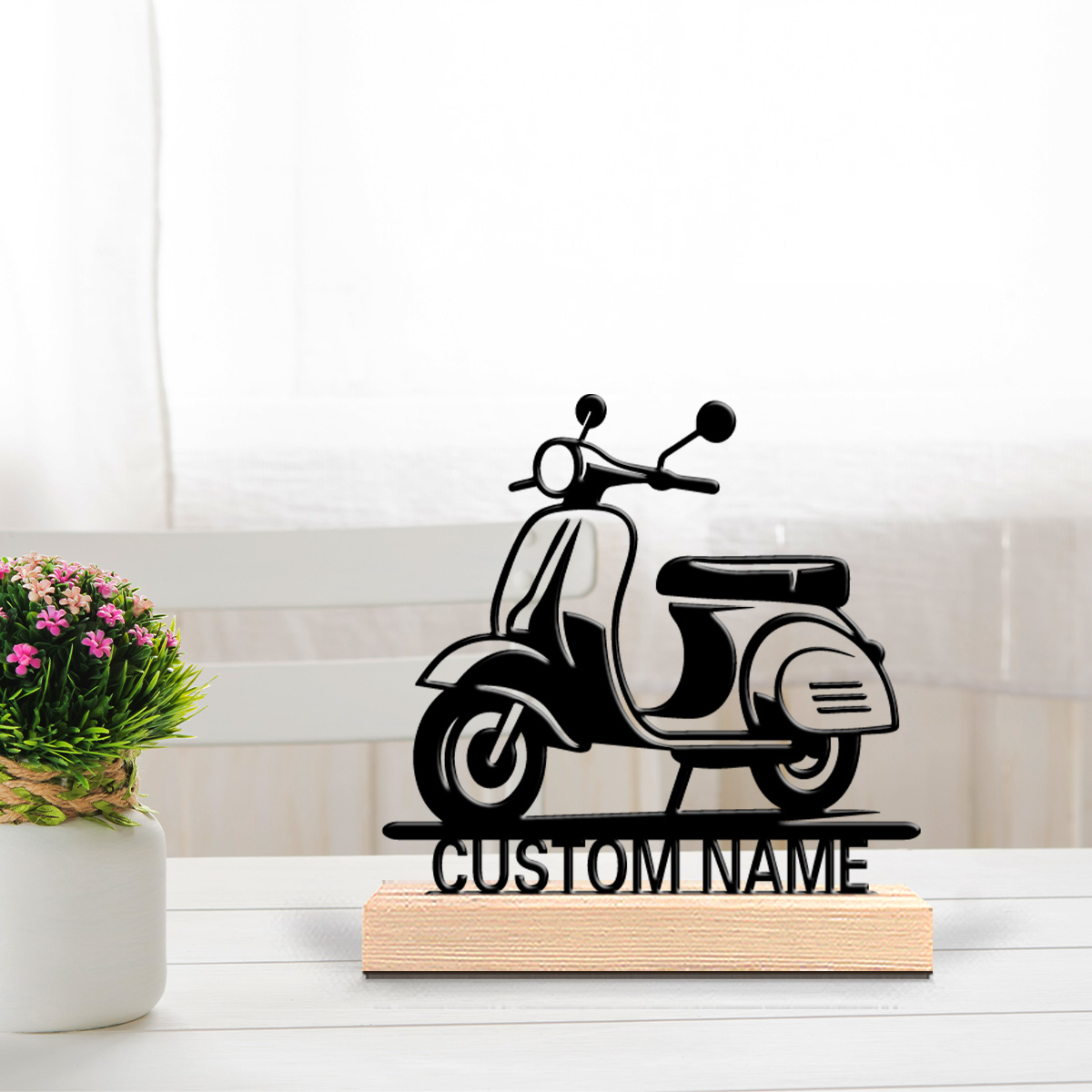 1pc Modern electric bike Custo - Art Craft Names recension och pris