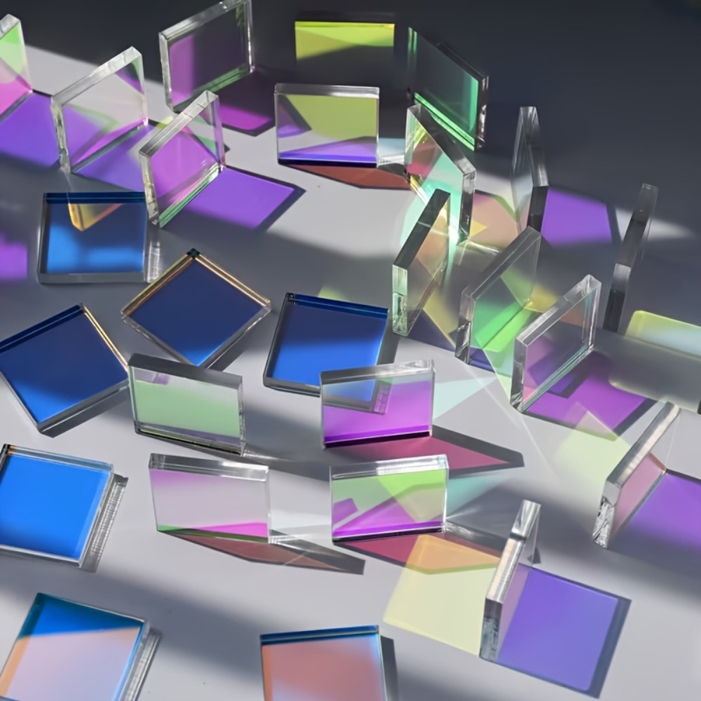 Iridescent Acrylic Mirror Tile - Art Craft Material recension och pris