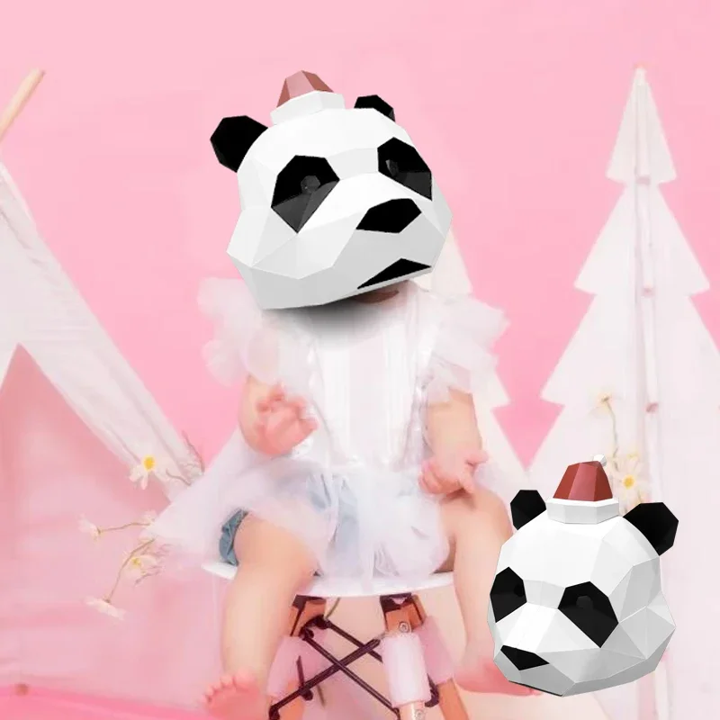 Christmas Panda Mask Paper Mod - Art Craft For Christmas recension och pris