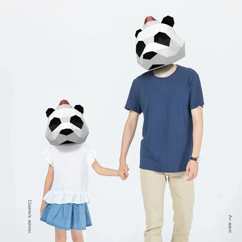Christmas Panda Mask Paper Mod - Art Craft For Christmas recension och pris