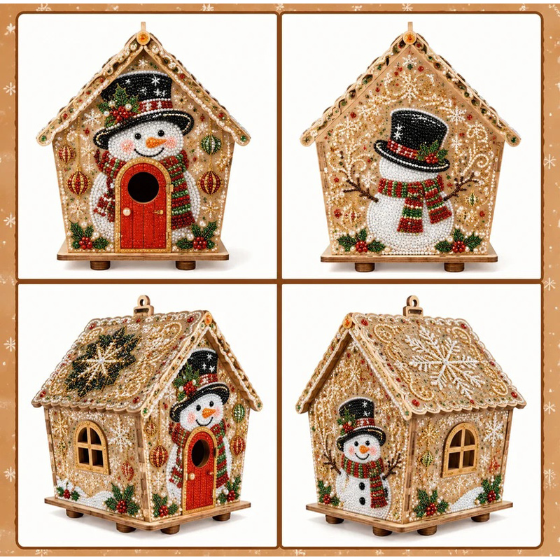 Christmas Cottage Plymagic Diy - Art Craft For Christmas recension och pris