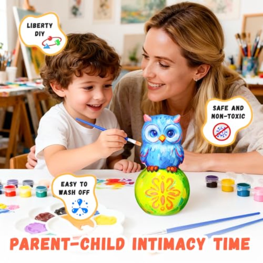 Paint Your Own Lamp Kit, Arts  - Light Art And Craft recension och pris