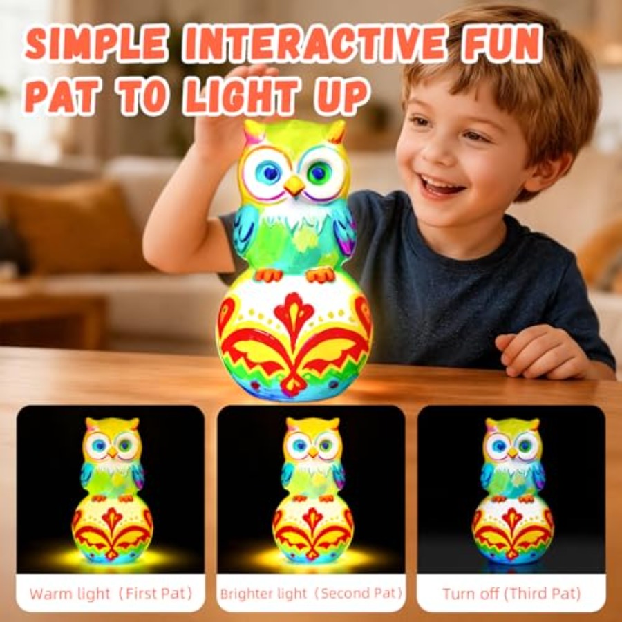 Paint Your Own Lamp Kit, Arts  - Light Art And Craft recension och pris