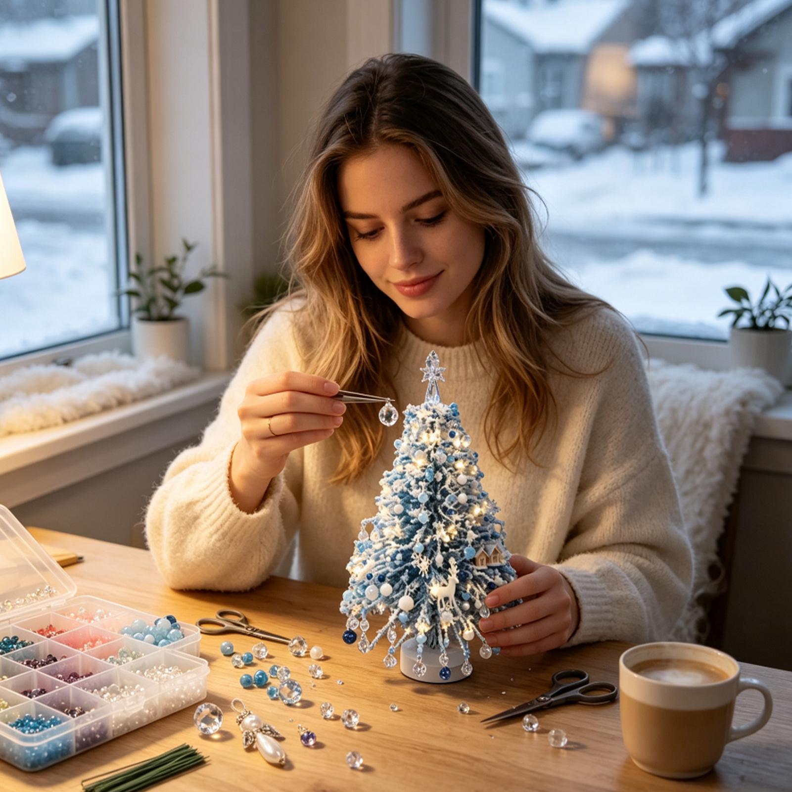 Christmas Tree Beading Art Win - Art Craft For Christmas recension och pris