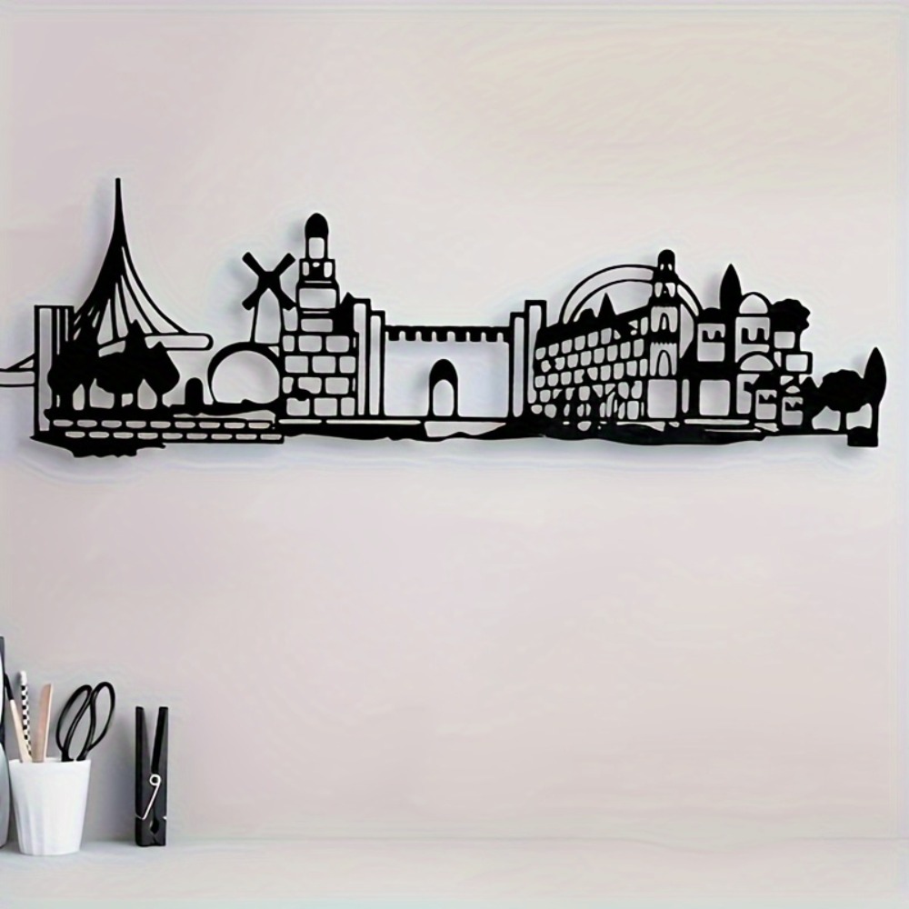 CIFBUY Metal Wall Art Jerusale - Art & Craft Hari Raya recension och pris