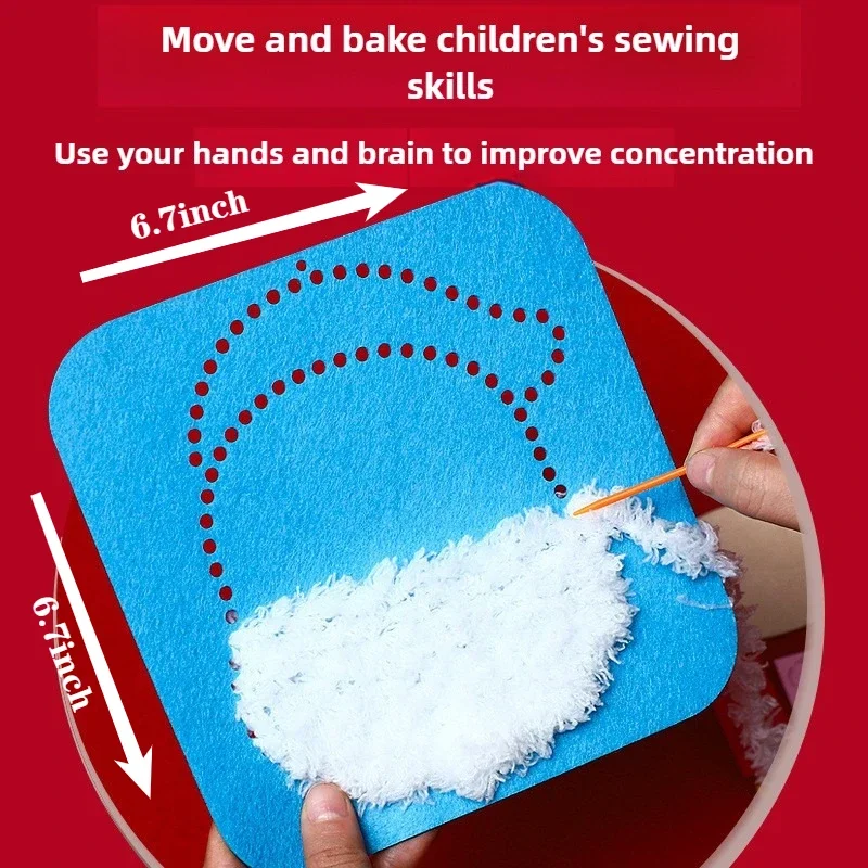 Preschool DIY Felt Art Set Edu - Art Craft Ideas For Kids recension och pris