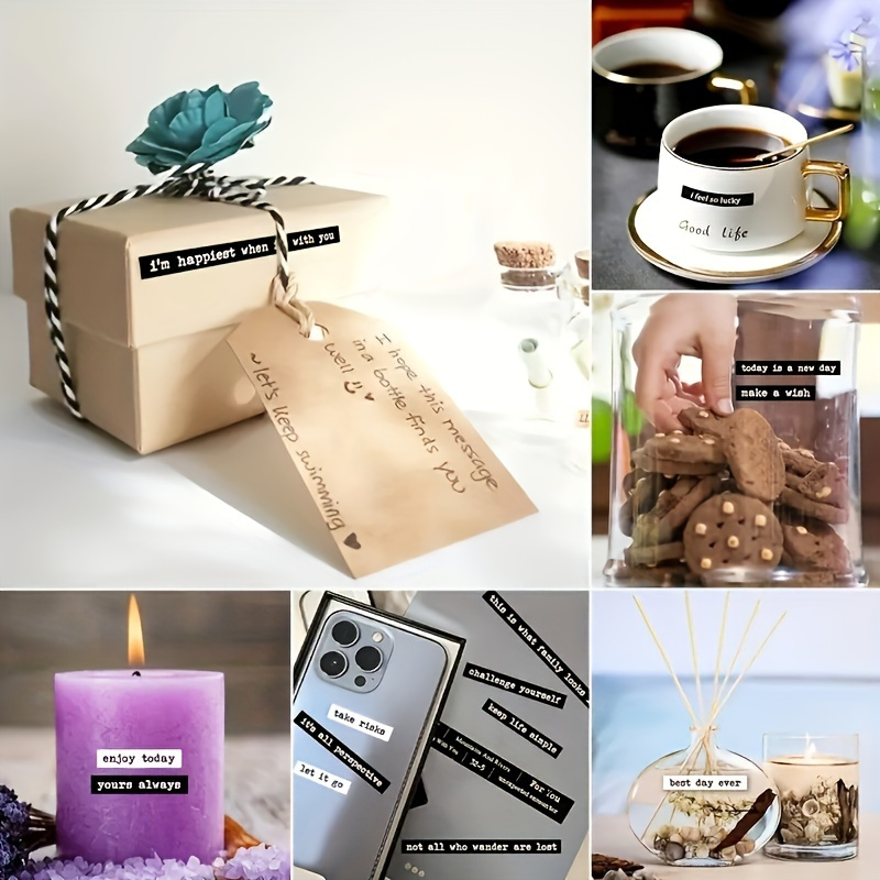 406pcs Inspirational Quote Sti - Art And Craft Photos recension och pris