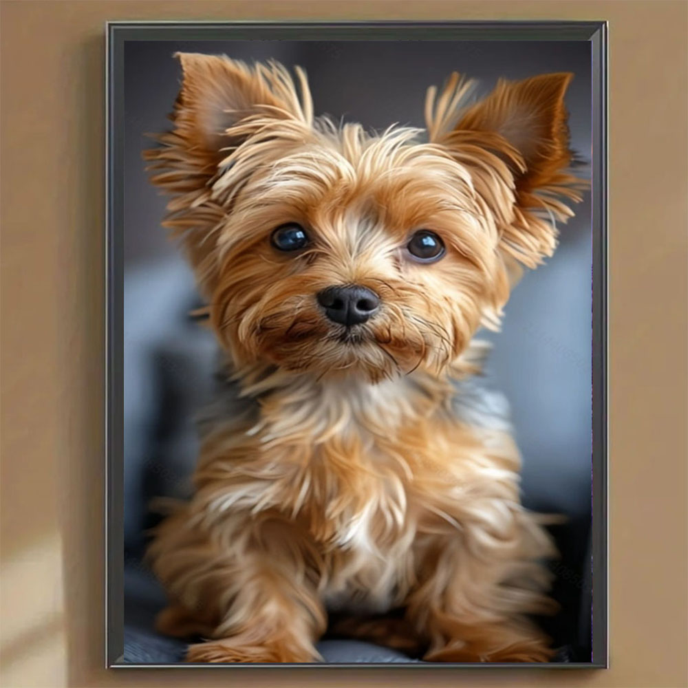 Cute Dog Pattern Diamond Paint - Art Craft Kits For Adults recension och pris