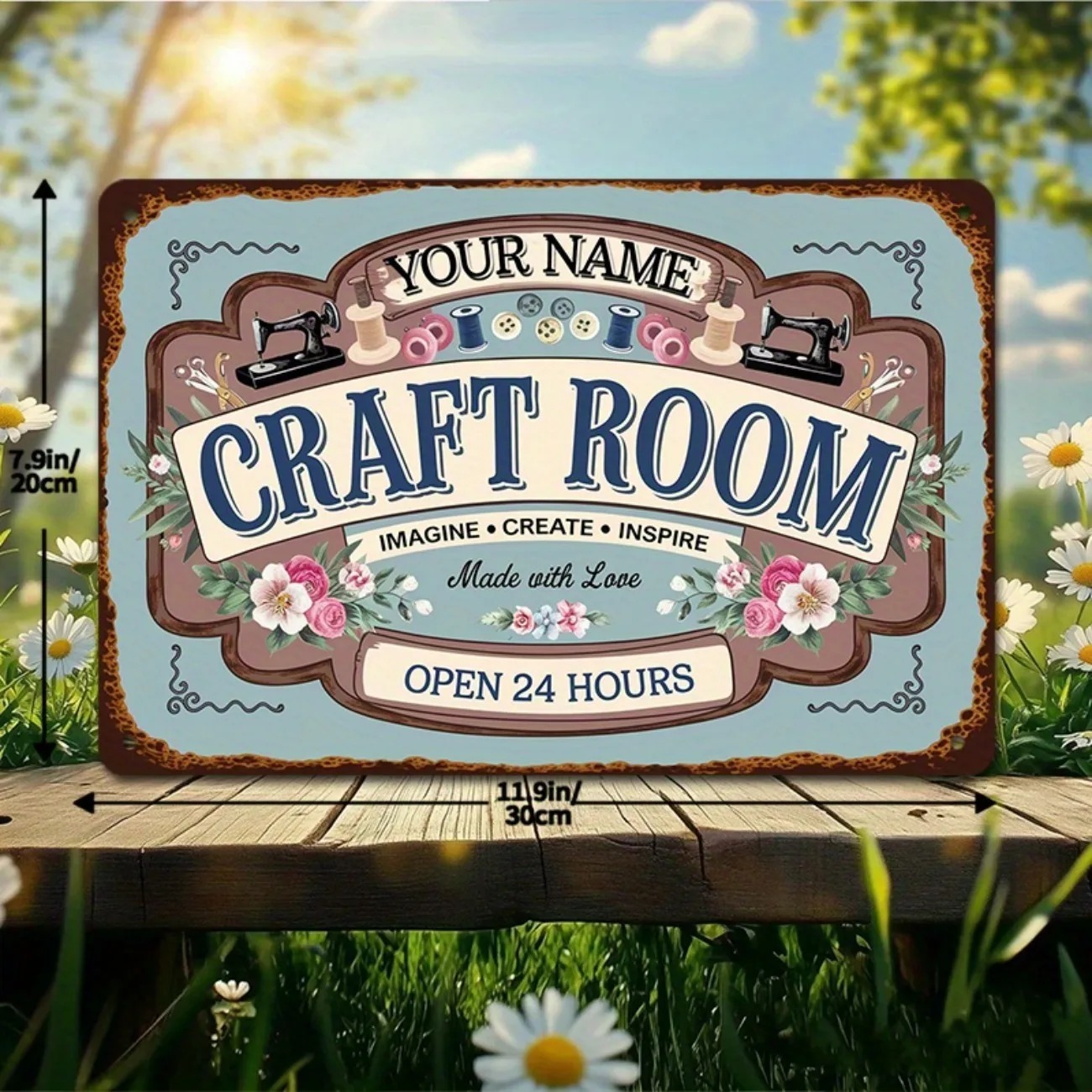 Custom Name Metal Craft Room S - Art Craft Names recension och pris