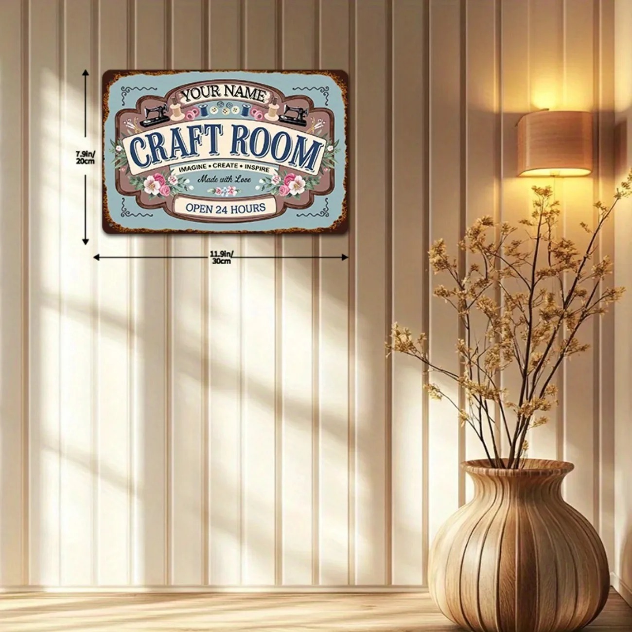 Custom Name Metal Craft Room S - Art Craft Names recension och pris