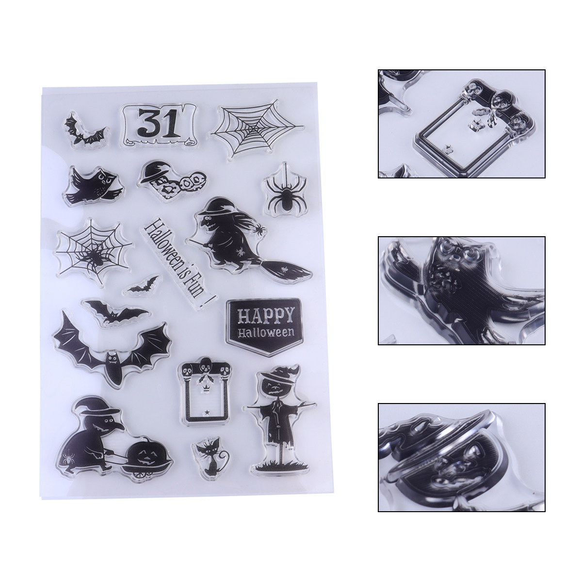 Silicone Stampers Kids Creativ - Art Craft Halloween Preschool recension och pris