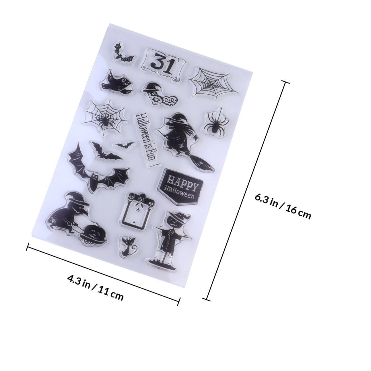 Silicone Stampers Kids Creativ - Art Craft Halloween Preschool recension och pris