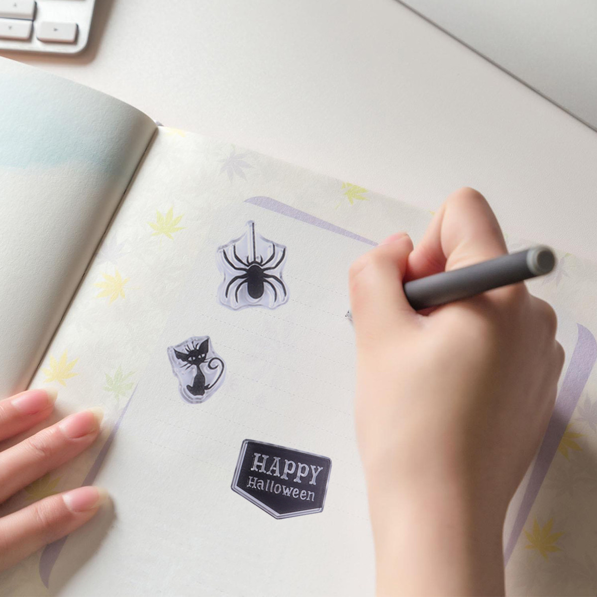 Silicone Stampers Kids Creativ - Art Craft Halloween Preschool recension och pris