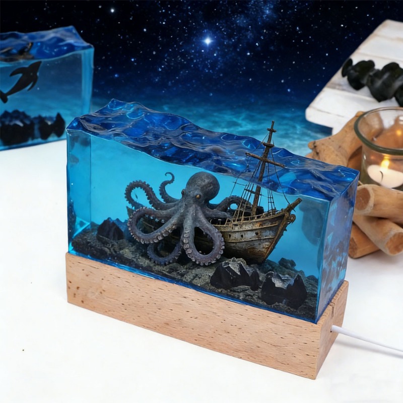 DIY Resin Craft Light Underwat - Light Art And Craft recension och pris