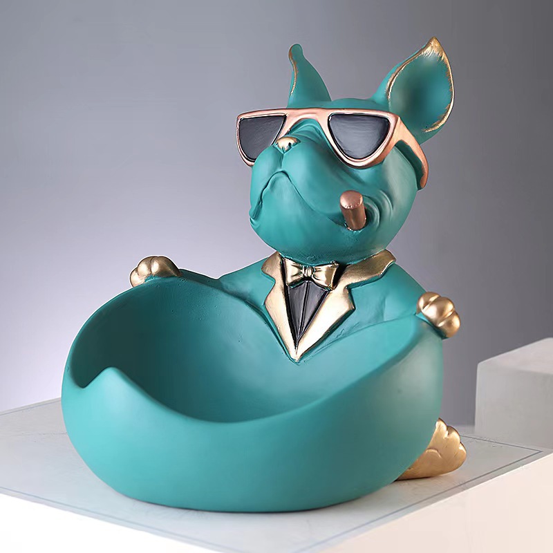 Cool Dog Statue Bulldog Statue - Art And Craft Sunglasses recension och pris