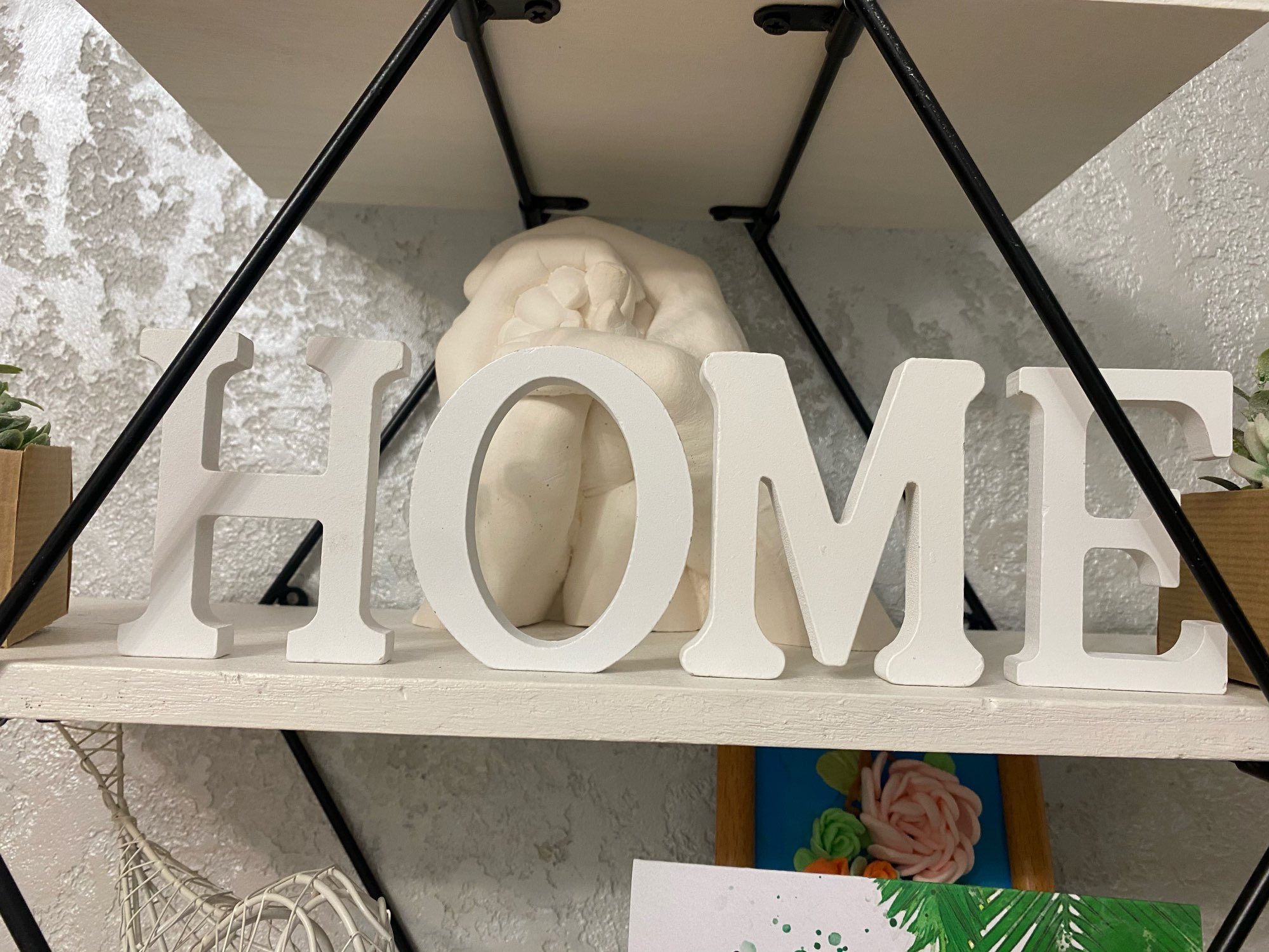 1pc 8CM White Wooden Letter En - Art Craft Names recension och pris