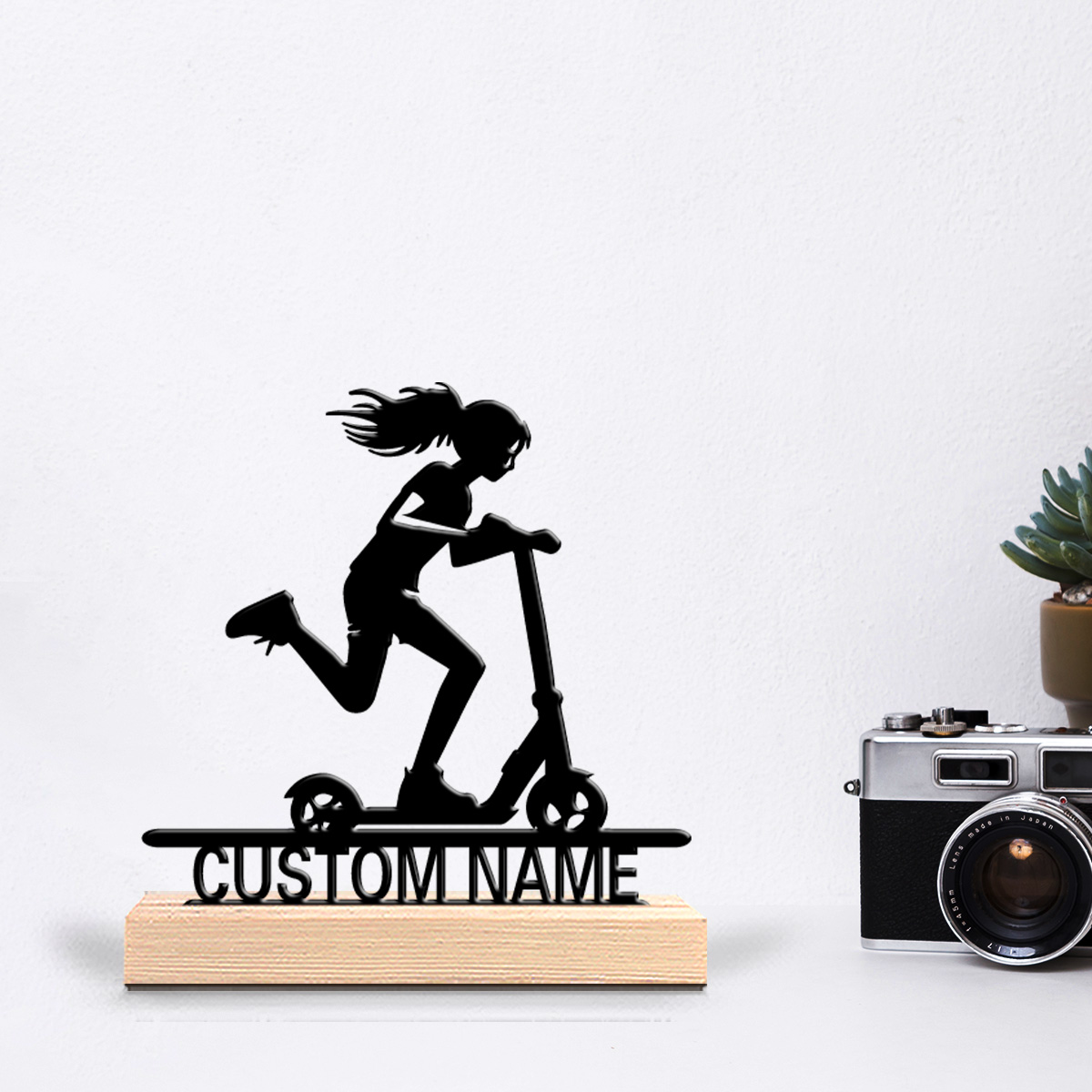 1pc scooter Custom Name Tin St - Art Craft Names recension och pris