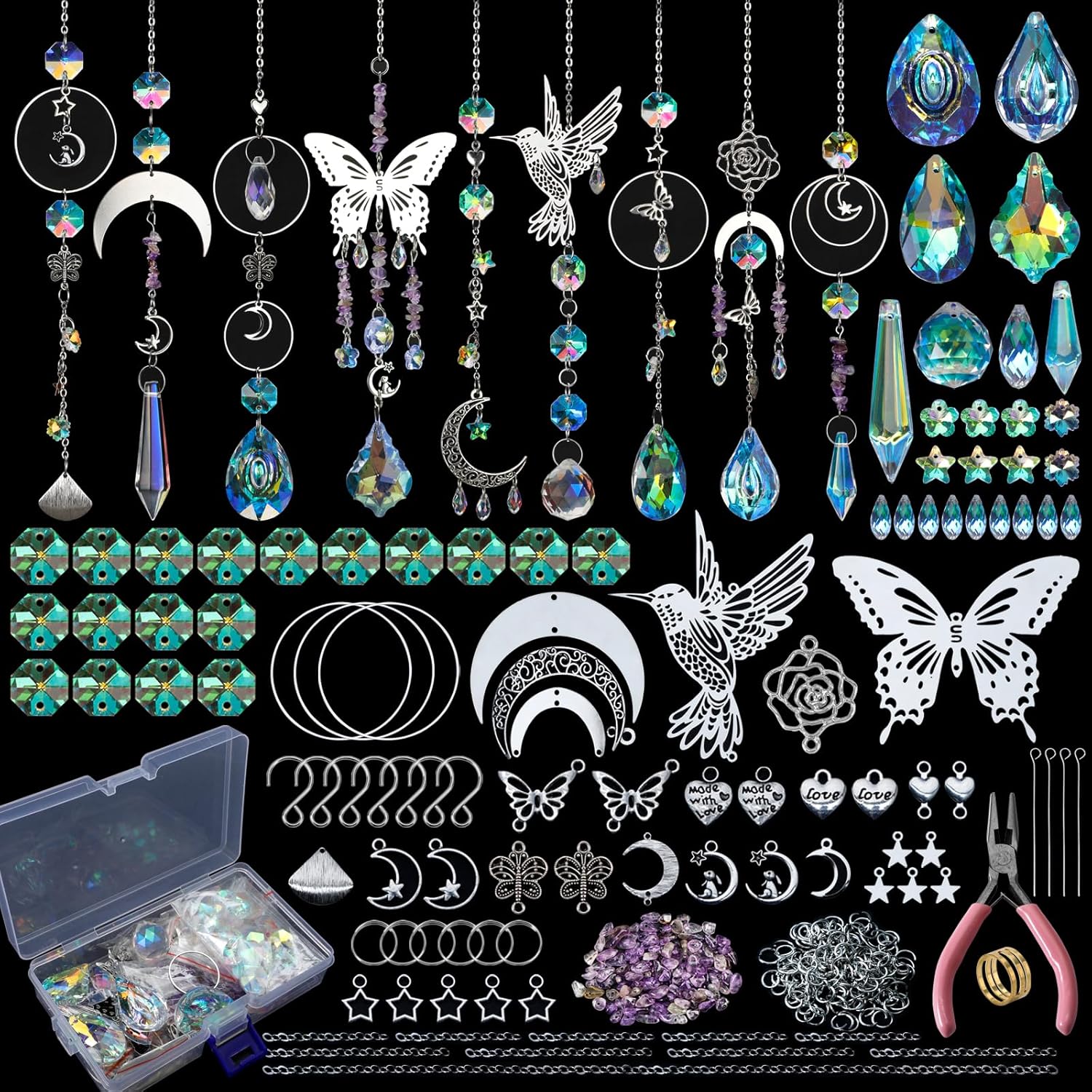 DIY 400pcs SunCatchers Making  - Art Craft For Christmas recension och pris