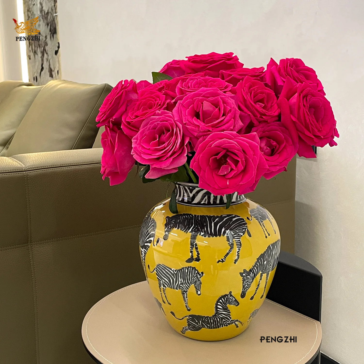 Creative Ceramic Vase Zebra Pa - Art Craft Zebra recension och pris