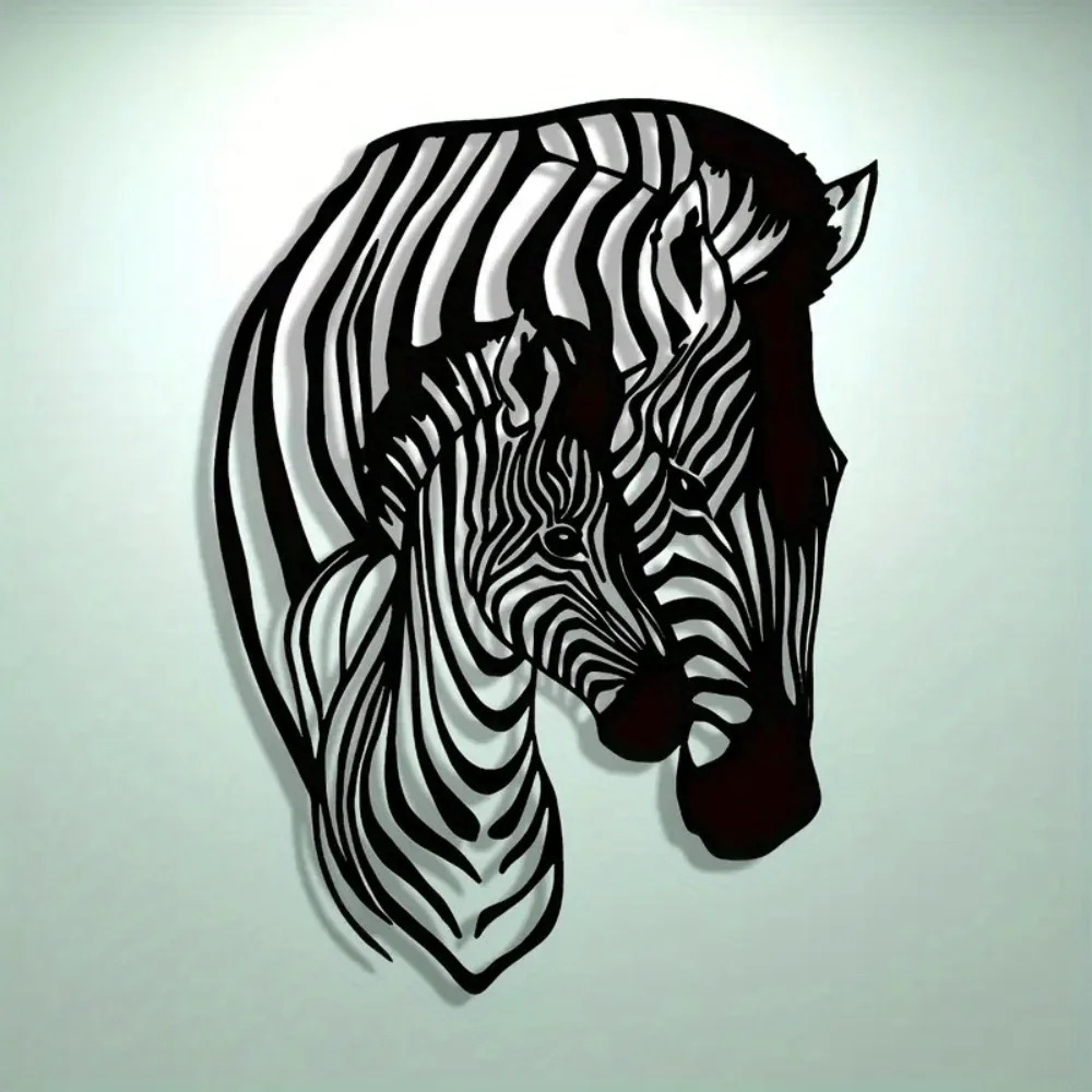 Brand Zebra Family Metal Wall  - Art Craft Zebra recension och pris