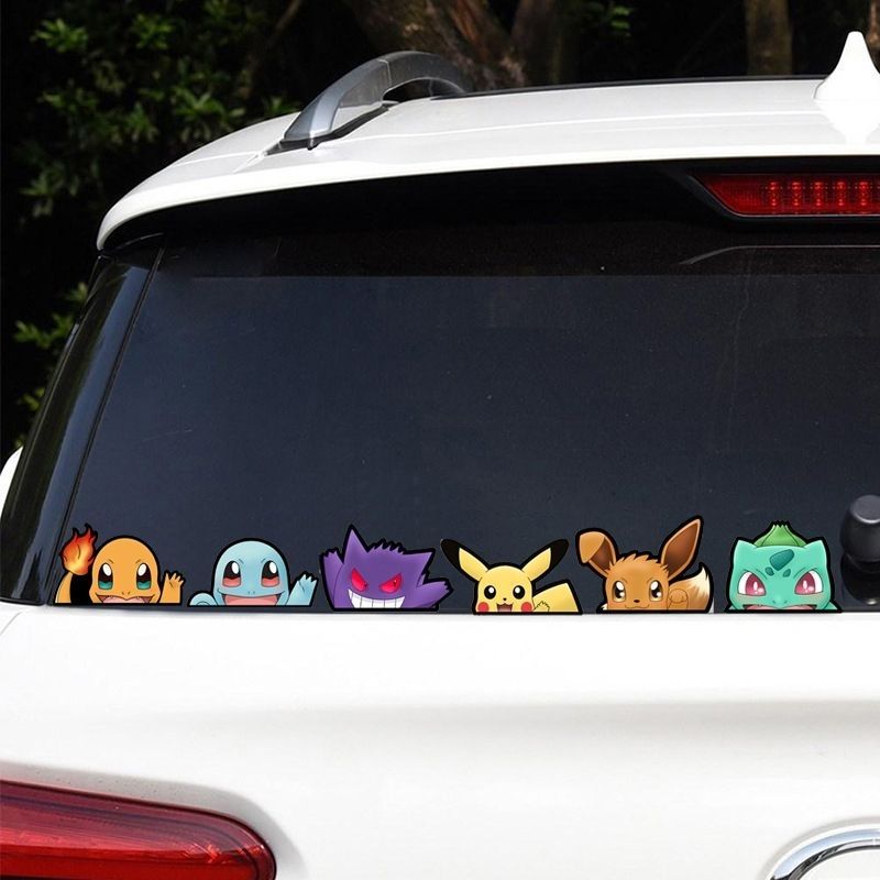 Pokémon Self-adhesive Car Stic - Art Craft Material recension och pris