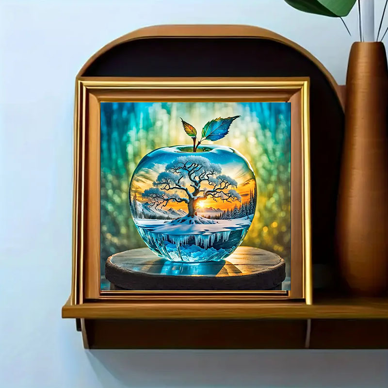 Apple Pattern Diamond Painting - Art Craft Kits For Adults recension och pris