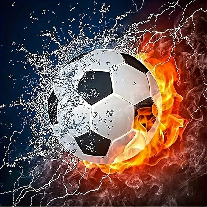 A Set of Football Diamond Pain - Art Craft Kits For Adults recension och pris