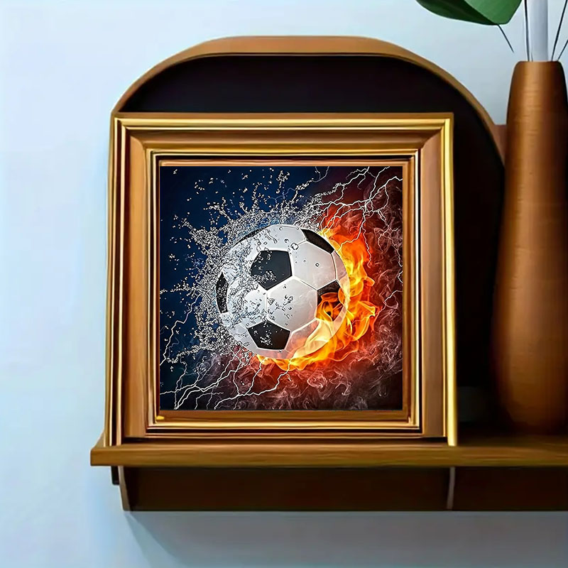 A Set of Football Diamond Pain - Art Craft Kits For Adults recension och pris
